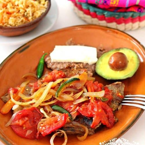 Bistec a la Mexicana
