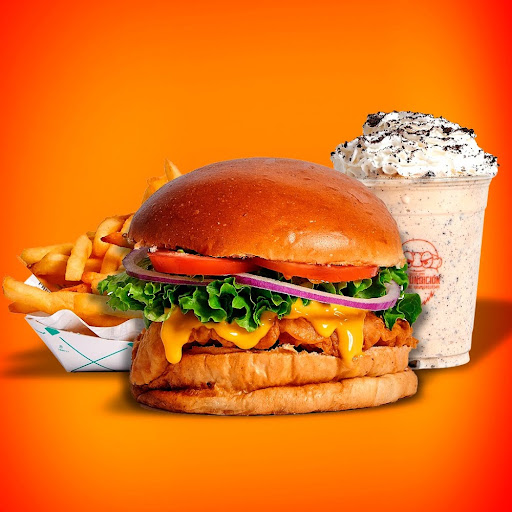 Krunchy Con Papas y Malteada