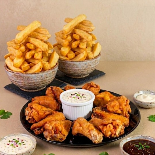 Ronda Familiar de 16 Alitas 4 Sabores