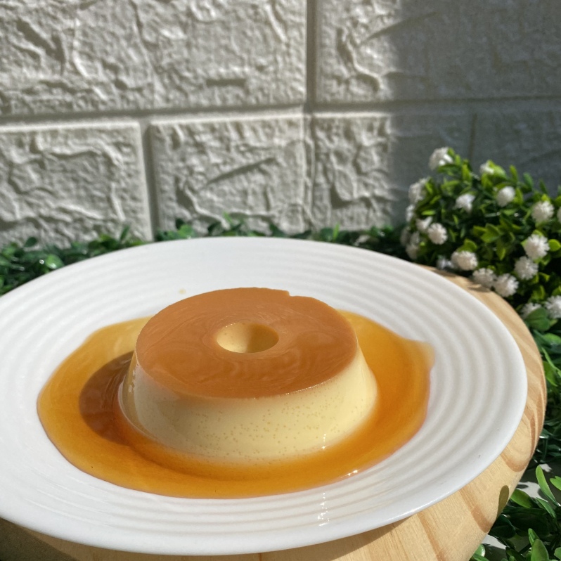 Mini Pudim de Leite Condensado extremamente lisinho e cremoso.