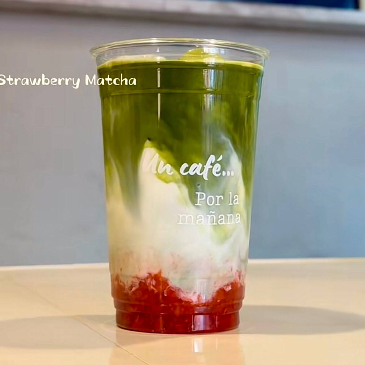 Matcha Strawberry Milk