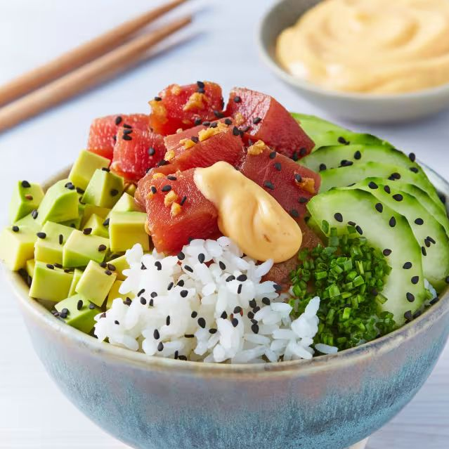 tuna poke bowl