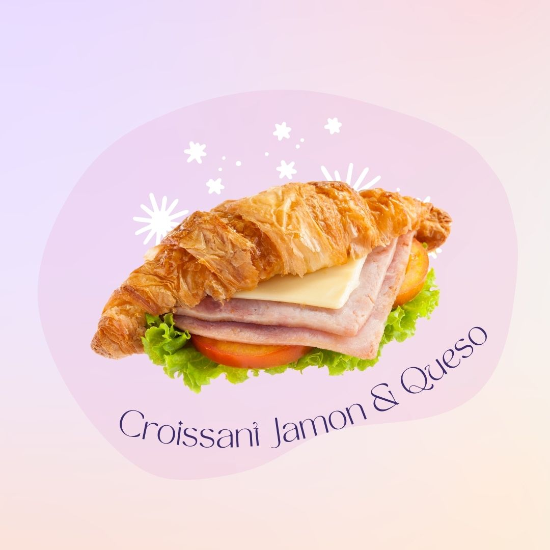Croissant Jamon y Queso
