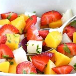 Fresas, Manzana & Mango
