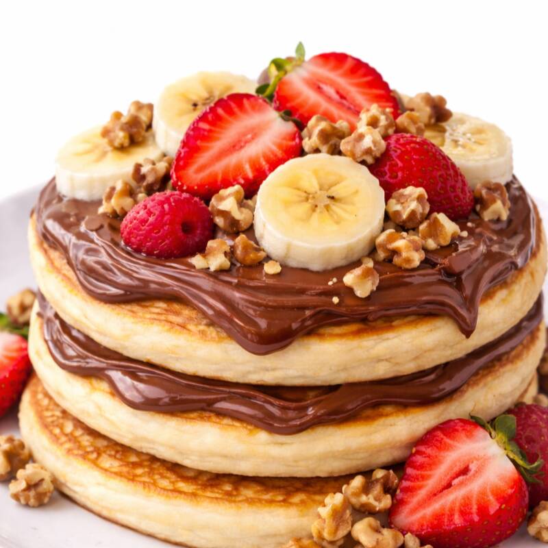 Hotcakes con Fruta