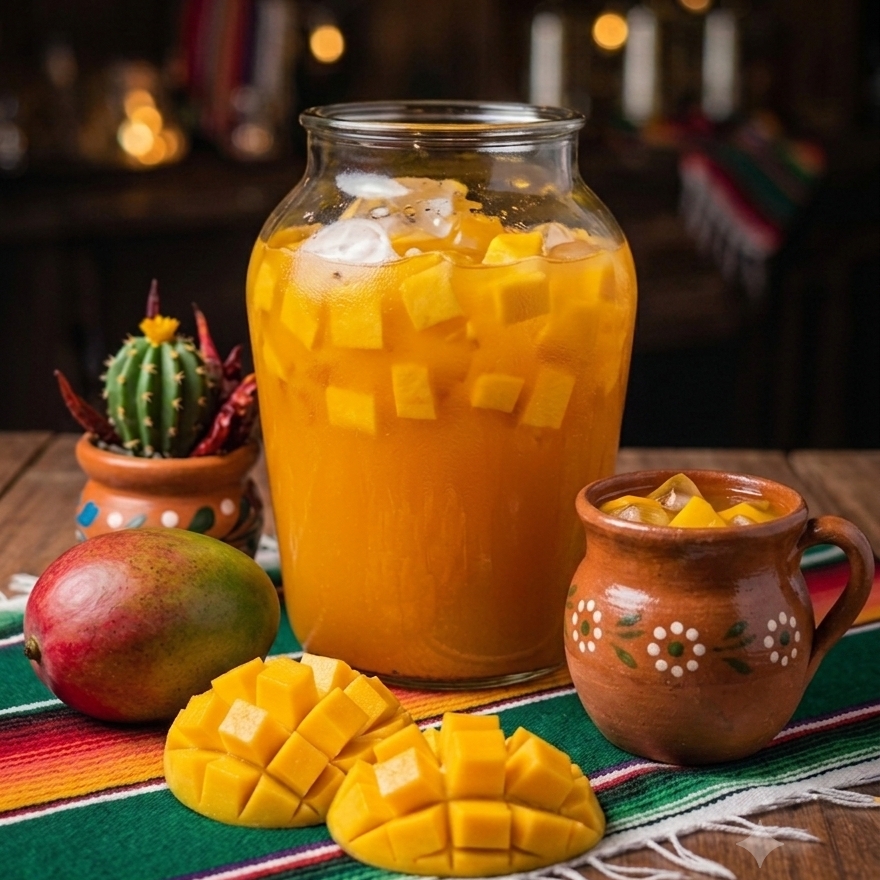 AGUA FRUTA MANGO (LITRO)