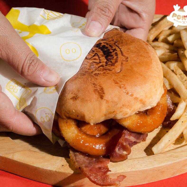 Hamburguesa Porky
