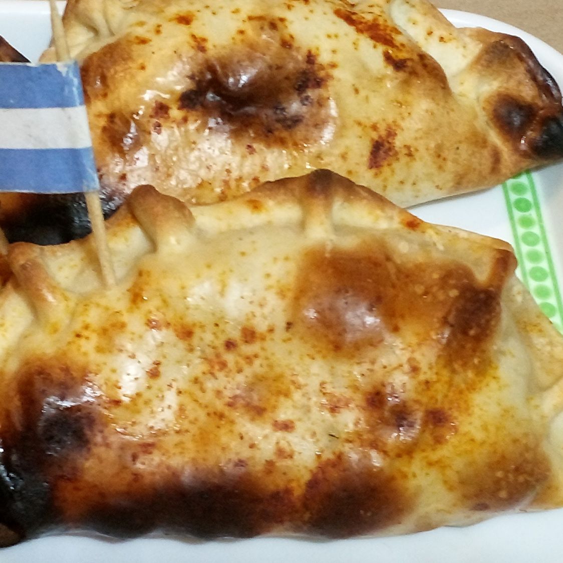 EMPANADA dulce MANZANA RED. Con canela