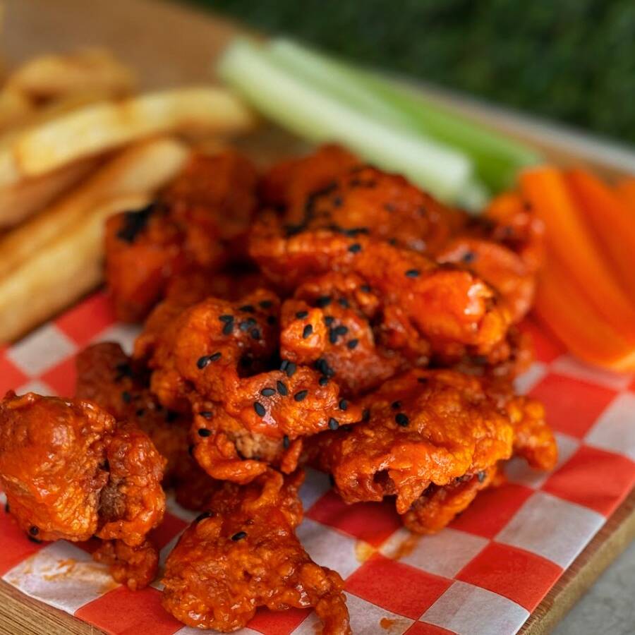 Boneless con Papas