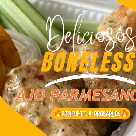 BONELESS AJO PARMESANO