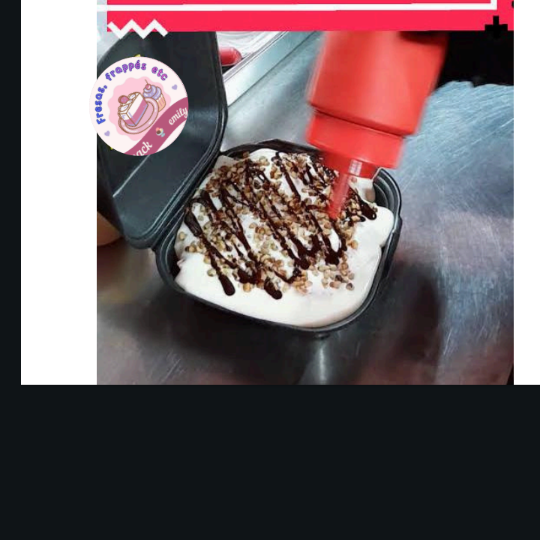 Submarino con fresa y crema