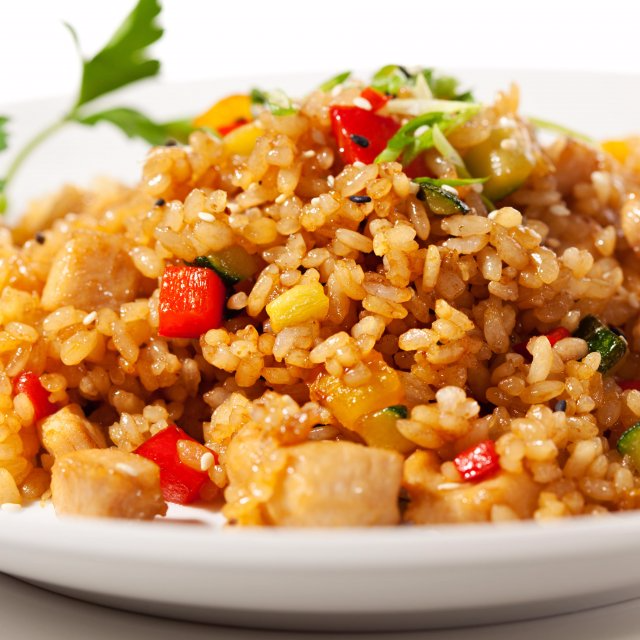 1 Orden de arroz frito chico