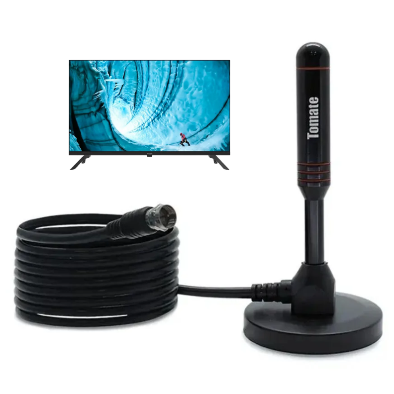 A Antena Interna Tv Digital Hdtv é a solução ideal para quem deseja melhorar a qualidade da recepção de sinal de Tv digital, sem precisar de uma instalação complexa. Compacta e fácil de instalar, essa antena garante uma recepção clara e sem interferências para canais de Tv digital, oferecendo excelente qualidade de imagem e som. Compatível com a maioria das televisões modernas, é perfeita para quem mora em áreas com sinal de Tv digital mais fraco ou para quem quer uma opção mais prática e econômica em comparação com antenas externas. Seu design discreto se adapta a diferentes ambientes, proporcionando comodidade e desempenho.  antena interna, antena Tv digital, antena Hdtv, antena para Tv, antena para Tv digital, antena digital, antena interna para Tv, antena para Hdtv, antena de recepção digital, antena de Tv, antena de alta qualidade, antena compacta, antena para canais digitais, antena Tv sem fio, Televisão, Antena Televisão