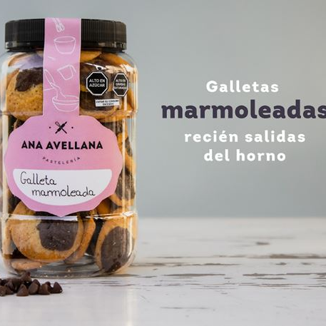 Pomo de Galletas Marmoleadas