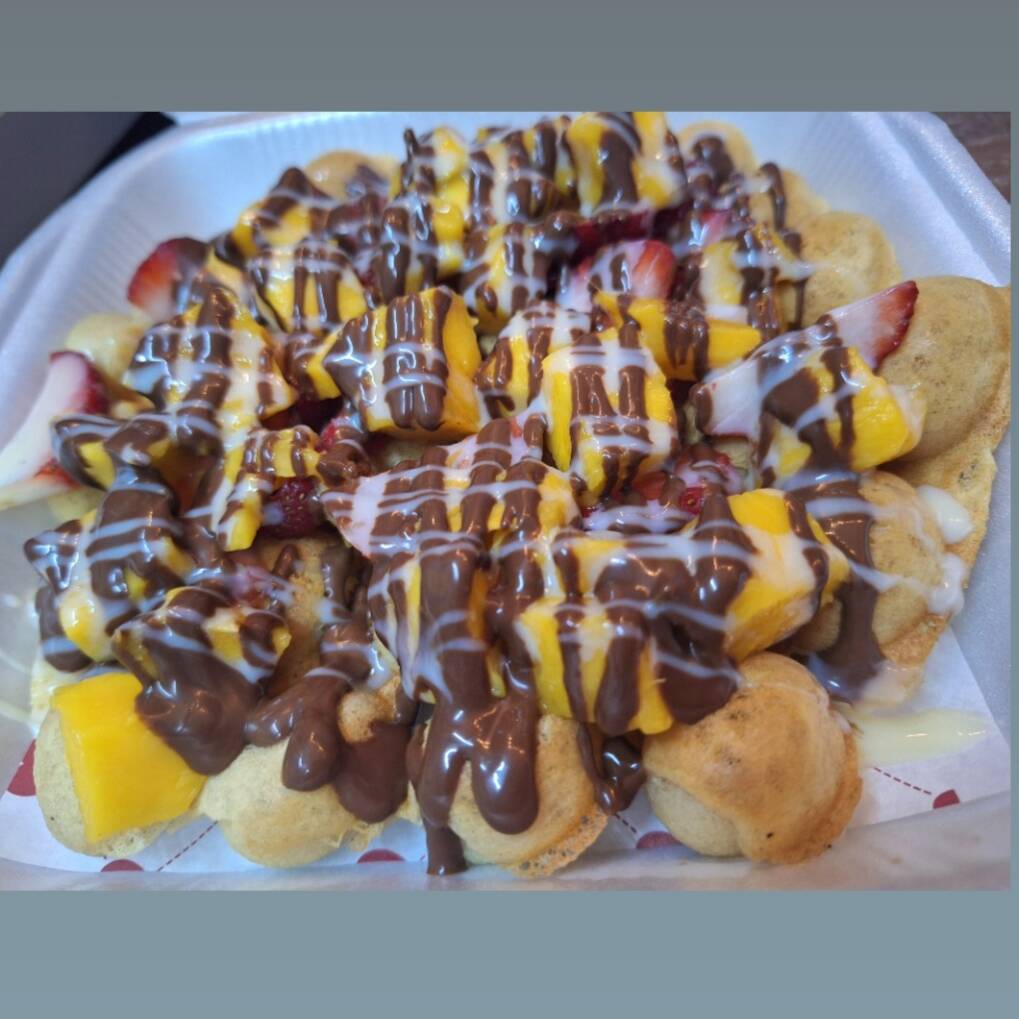 Bubble Waffle Sencillo