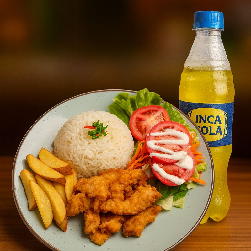 Chicharrón de Pollo + Gaseosa