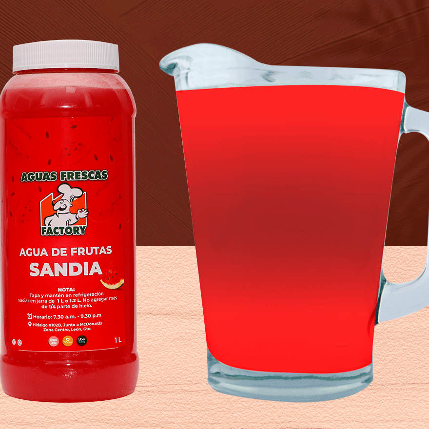 Agua de Sandía 1 L