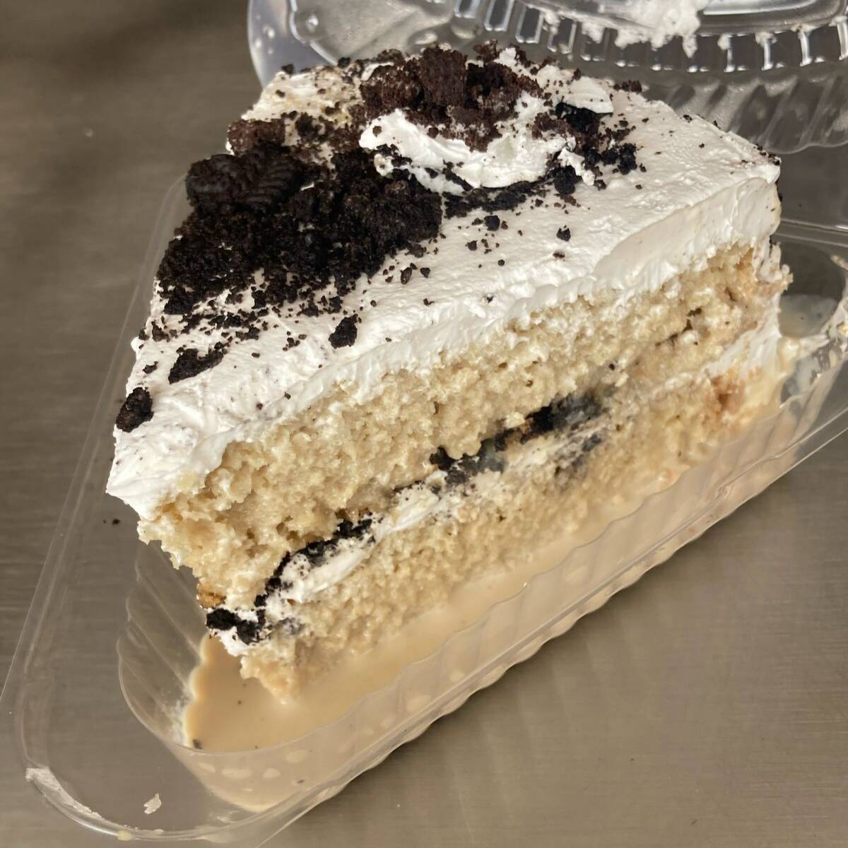 Rebanada de 3 Leches de Galleta