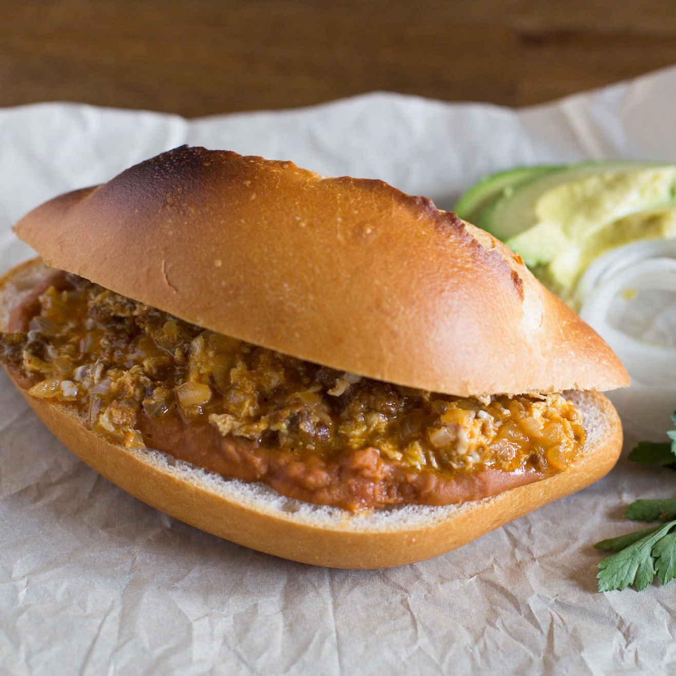 Torta de Huevo con Jamón