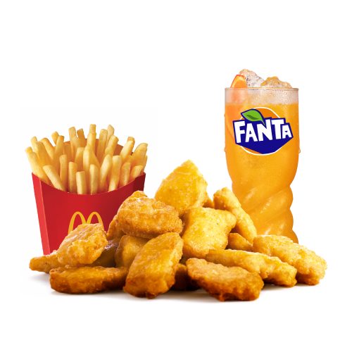McCombo mediano Chicken McNuggets de 20 pzas