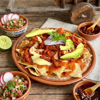 Chilaquiles de Trompo Norteño