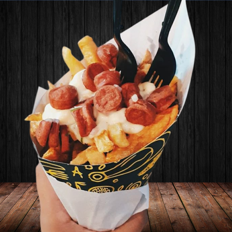 Cono de Salchipapas