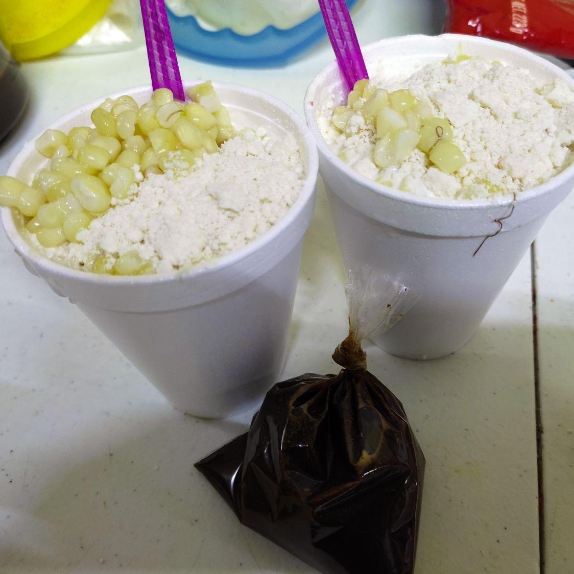 esquites en vaso