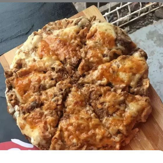 Sushi pizza