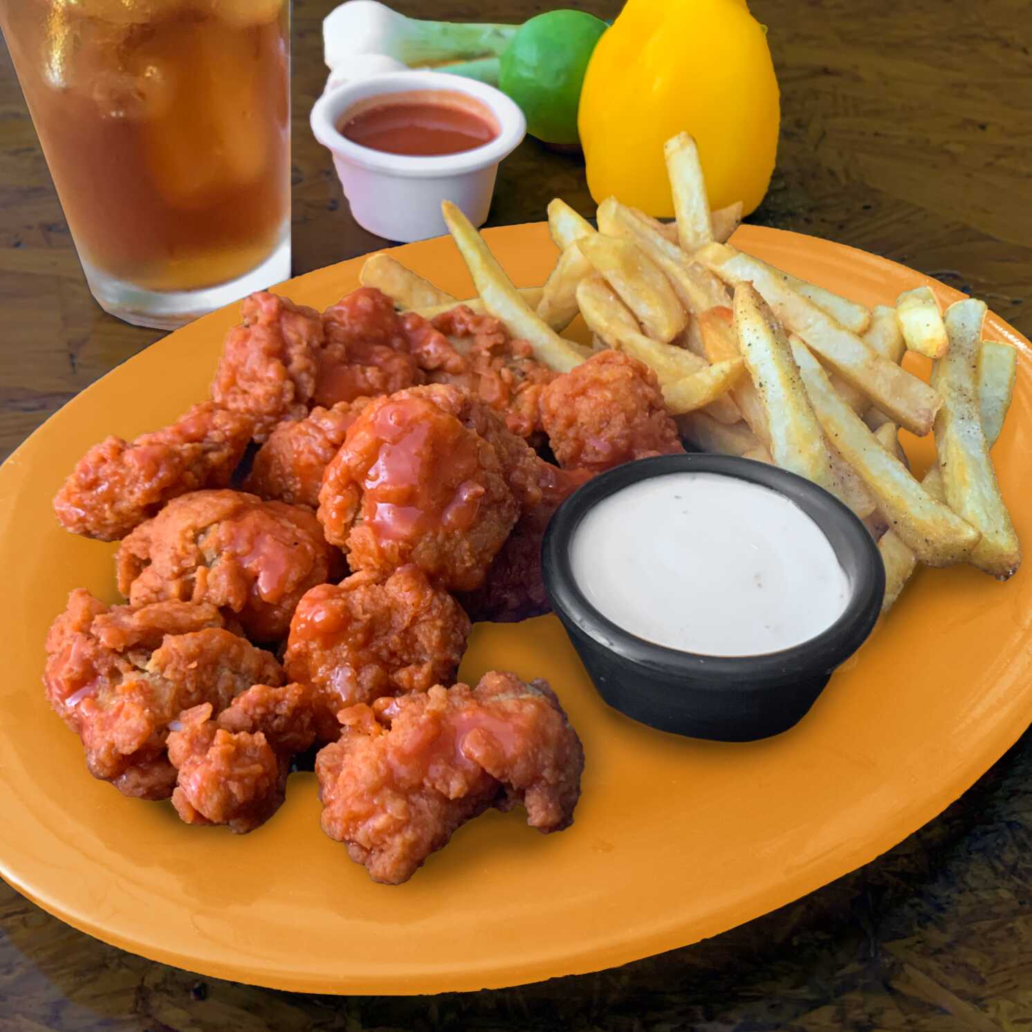 12 Boneless Warumo con Papas