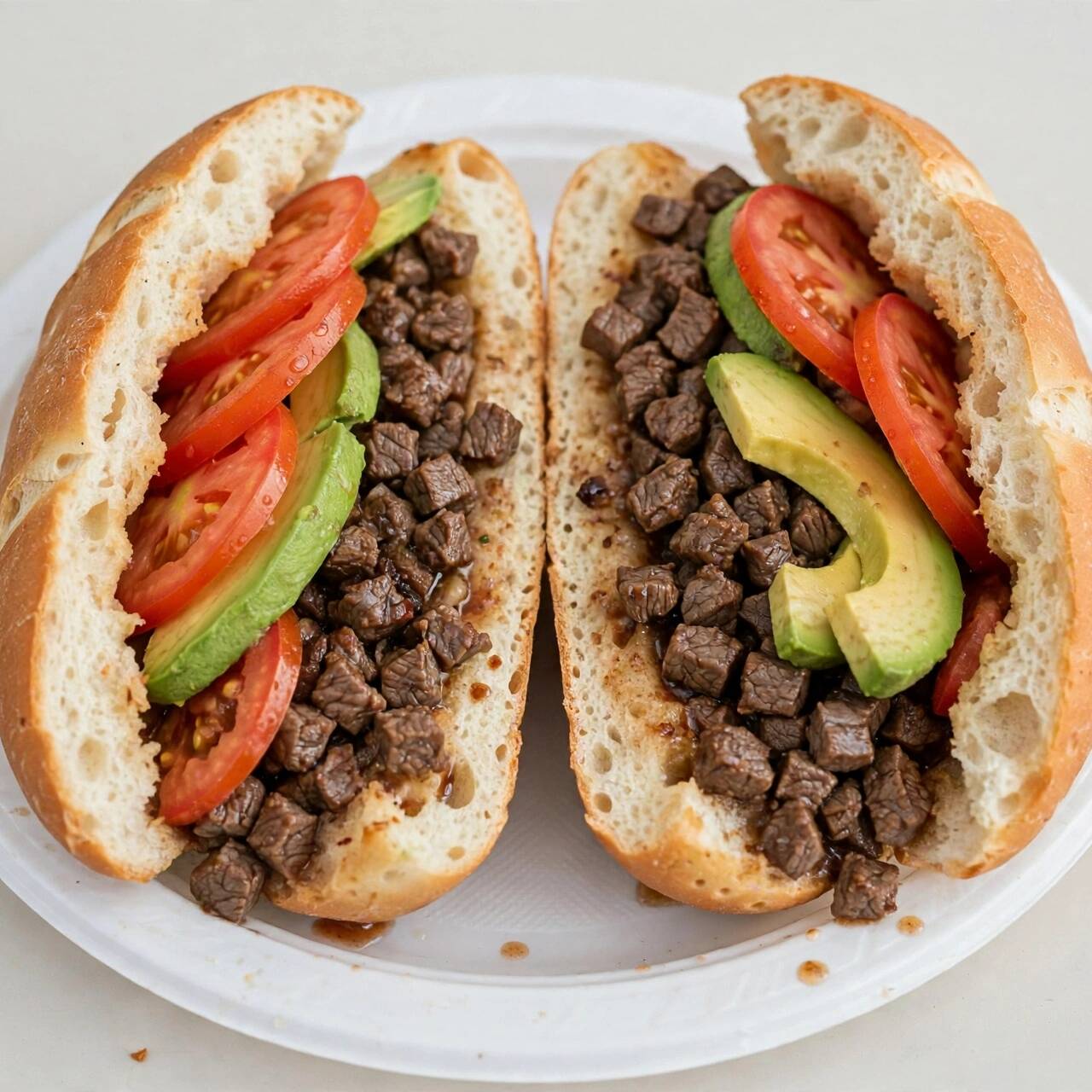 Tortas de Bistec