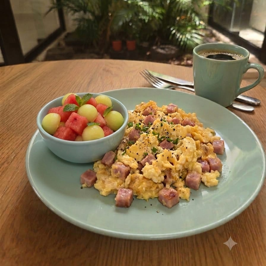 Huevos con Jamón