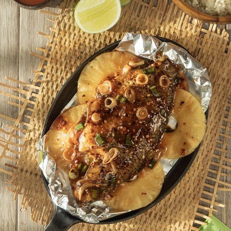 Mojarra Empapelada