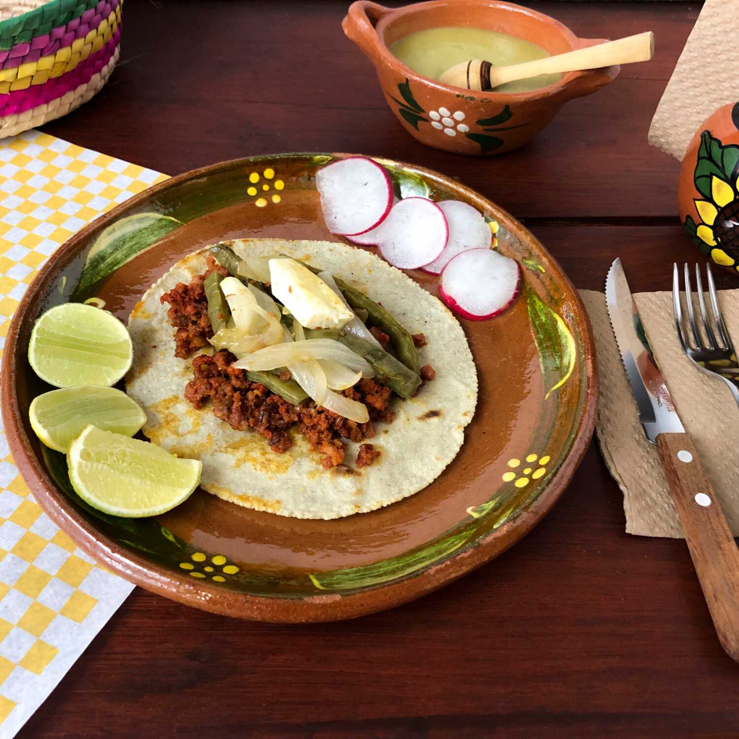Taco Longaniza