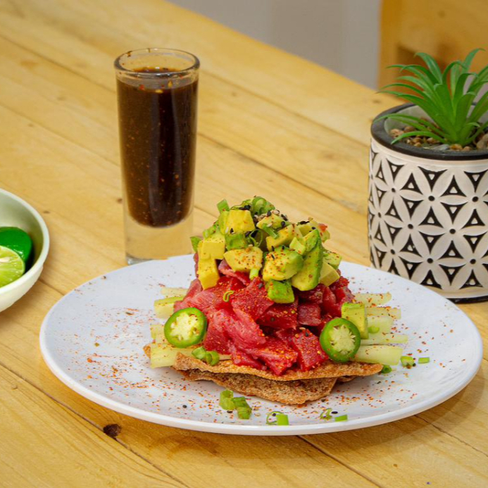 Tostada de atún