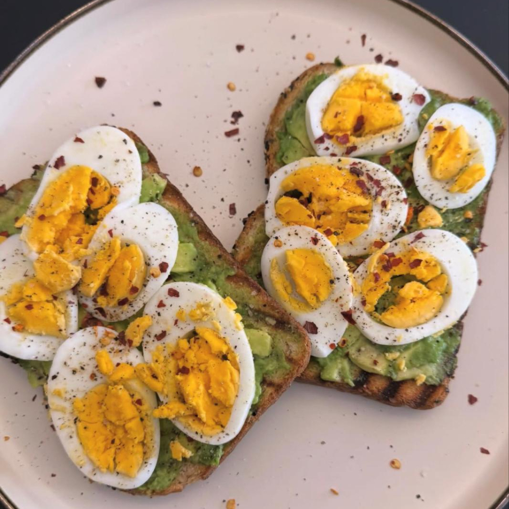 Tostada de Aguacate
