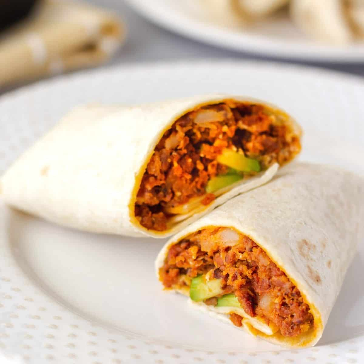Mega Burrito de Chorizo