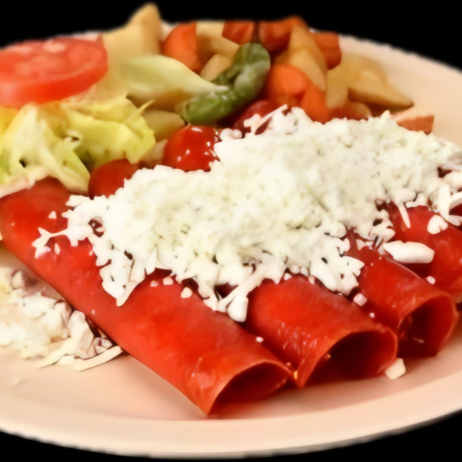 ENCHILADAS ROJAS