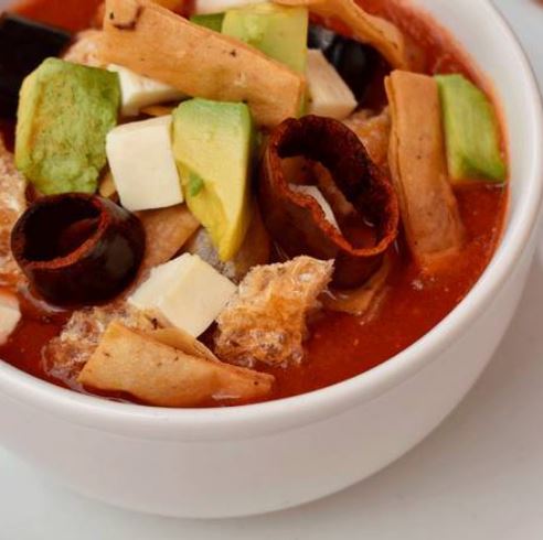 Sopa azteca