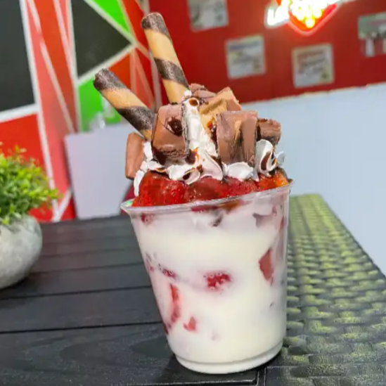 Fresas con Crema Chica