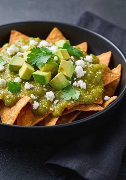 Chilaquiles Fit Verdes