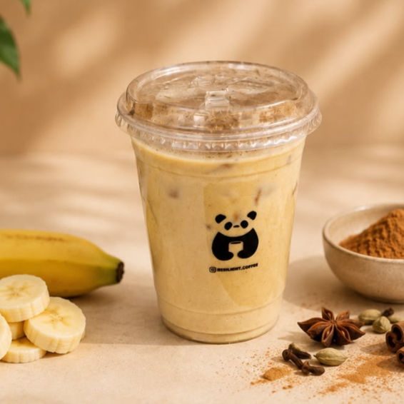Chai banana frio | 16oz