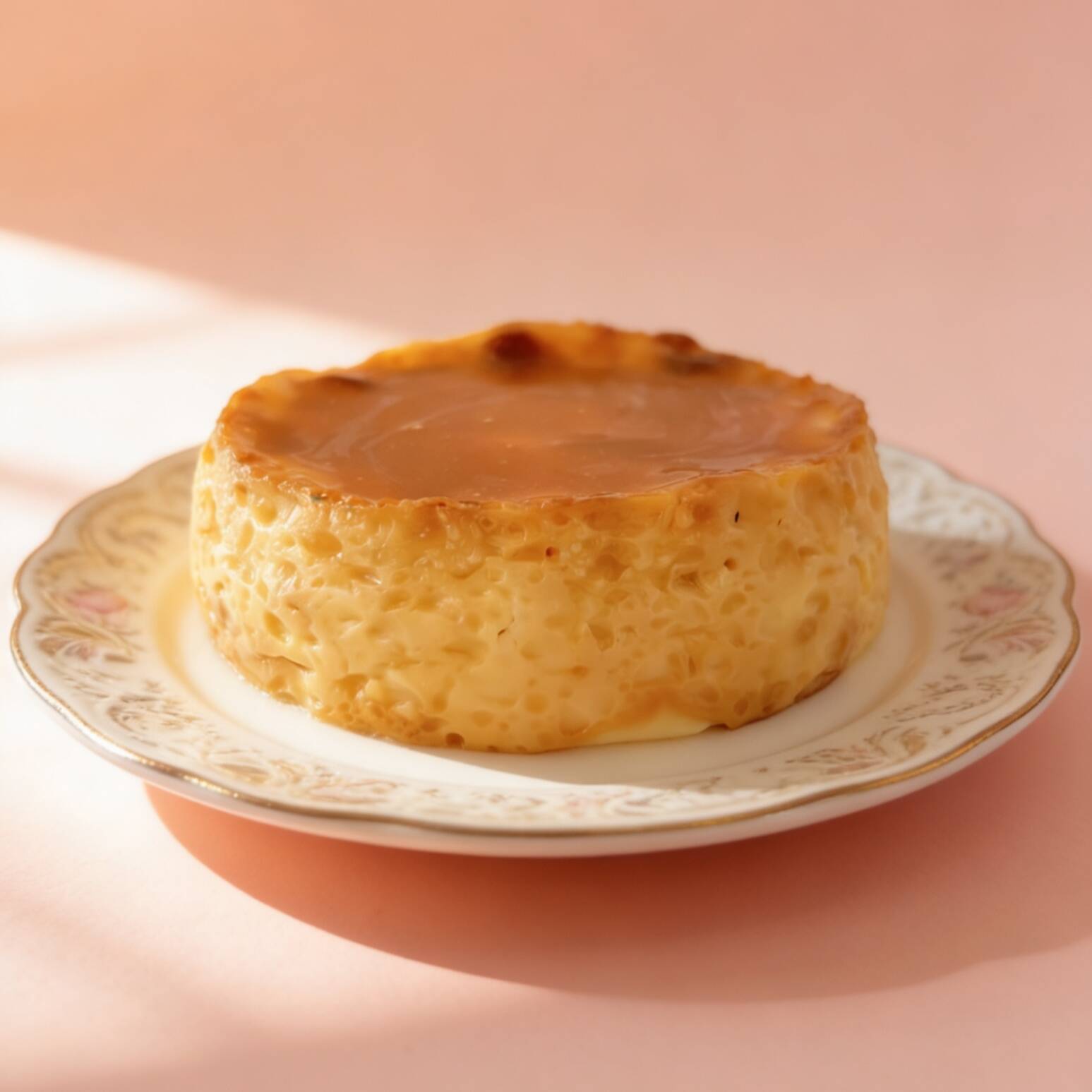 Postre de leche asada pequeño