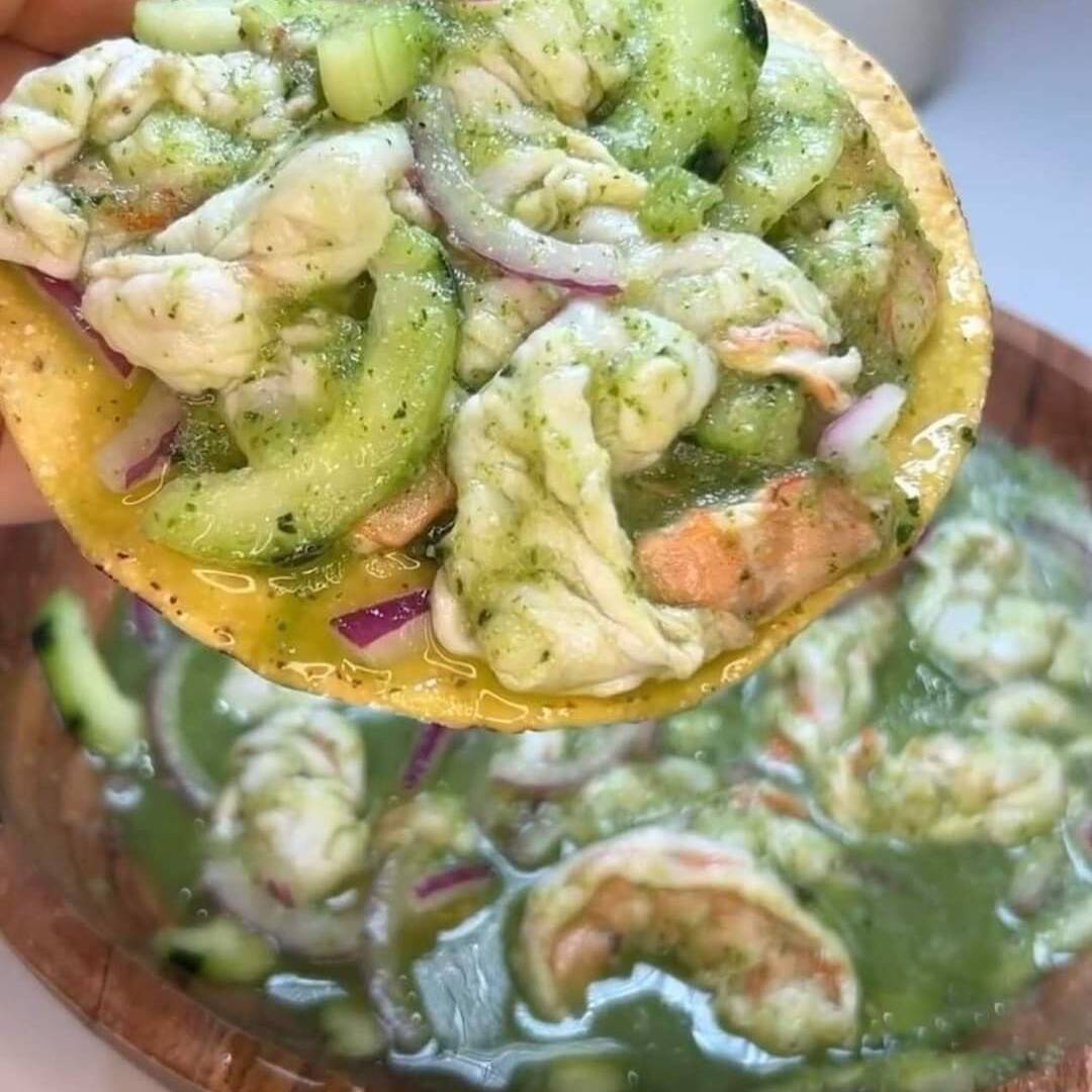Trío de Tostadas de Aguachile