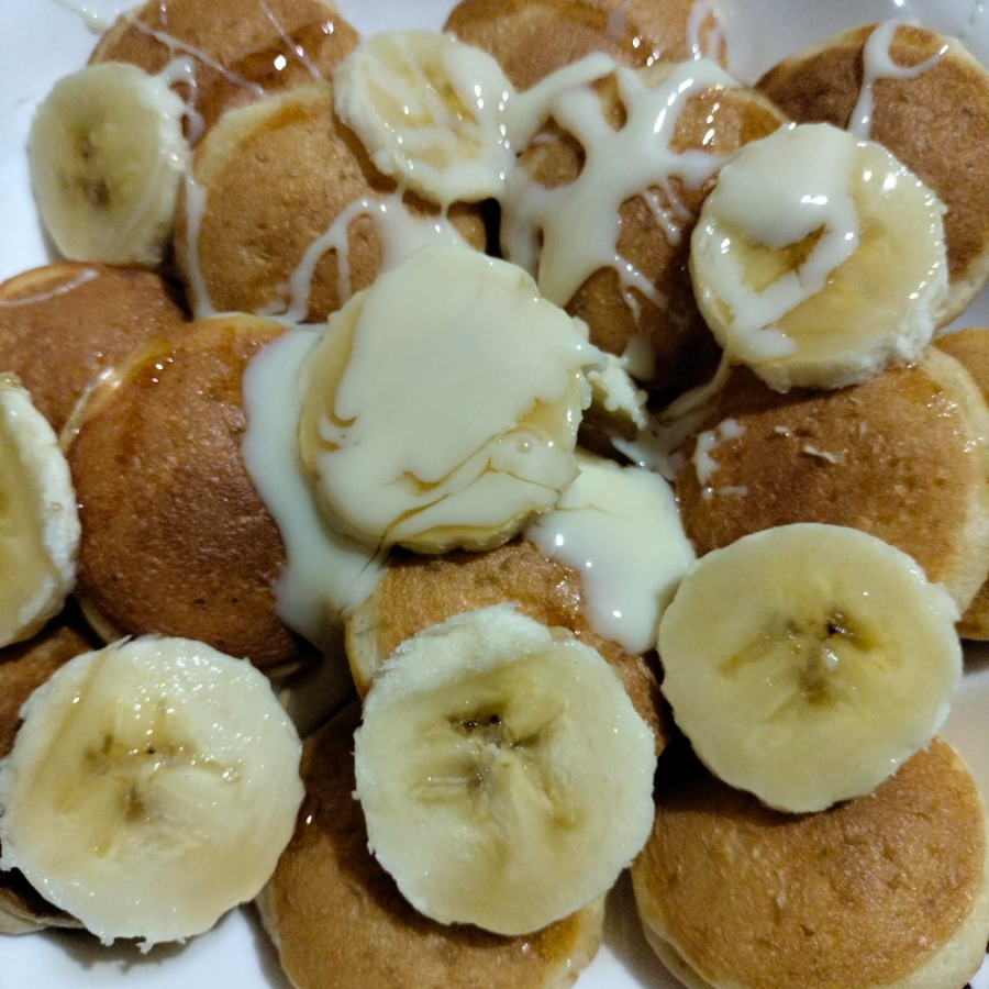 ORDEN DE 100 MINI HOTCAKES