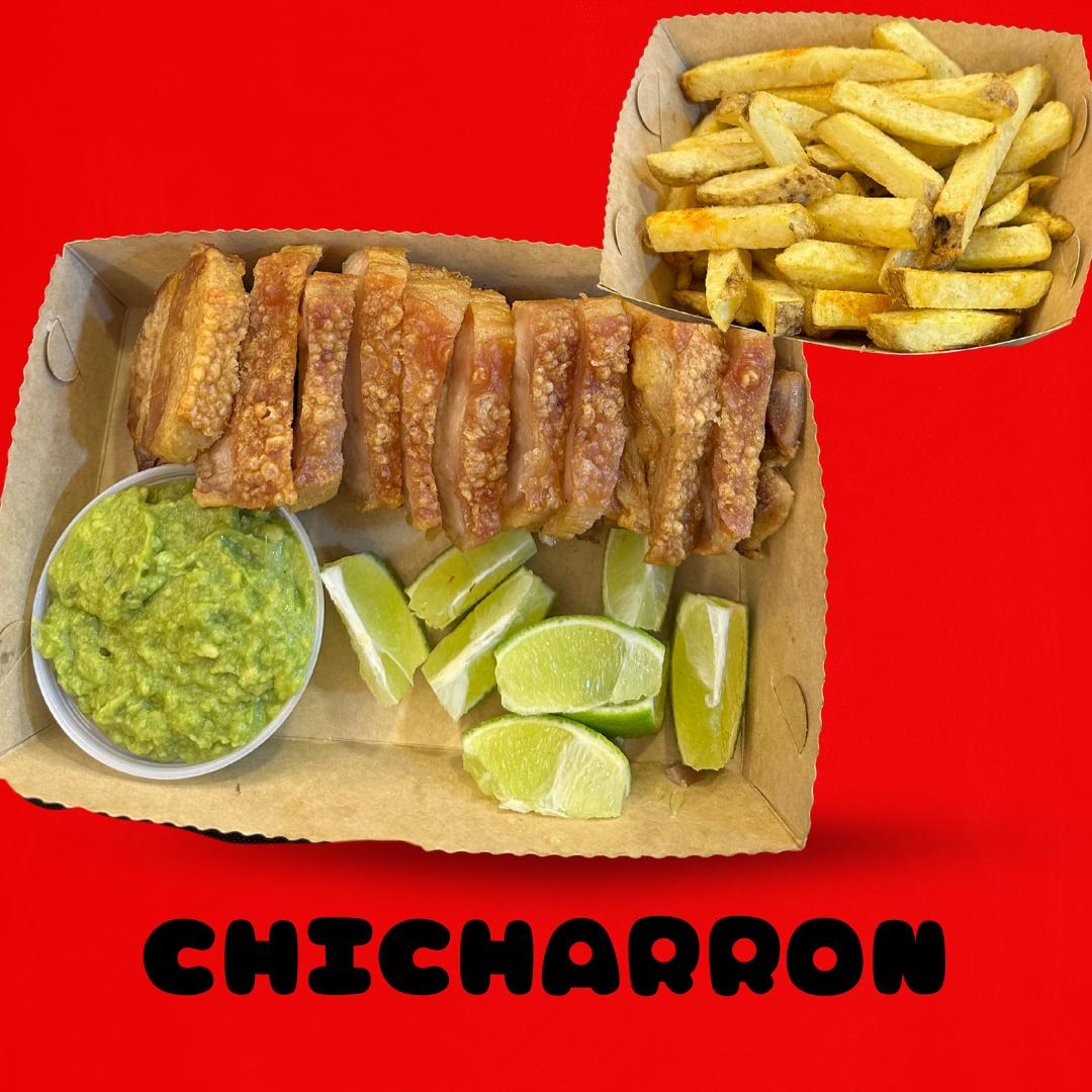 200 gr CHICHARRON CON GUACAMOLE