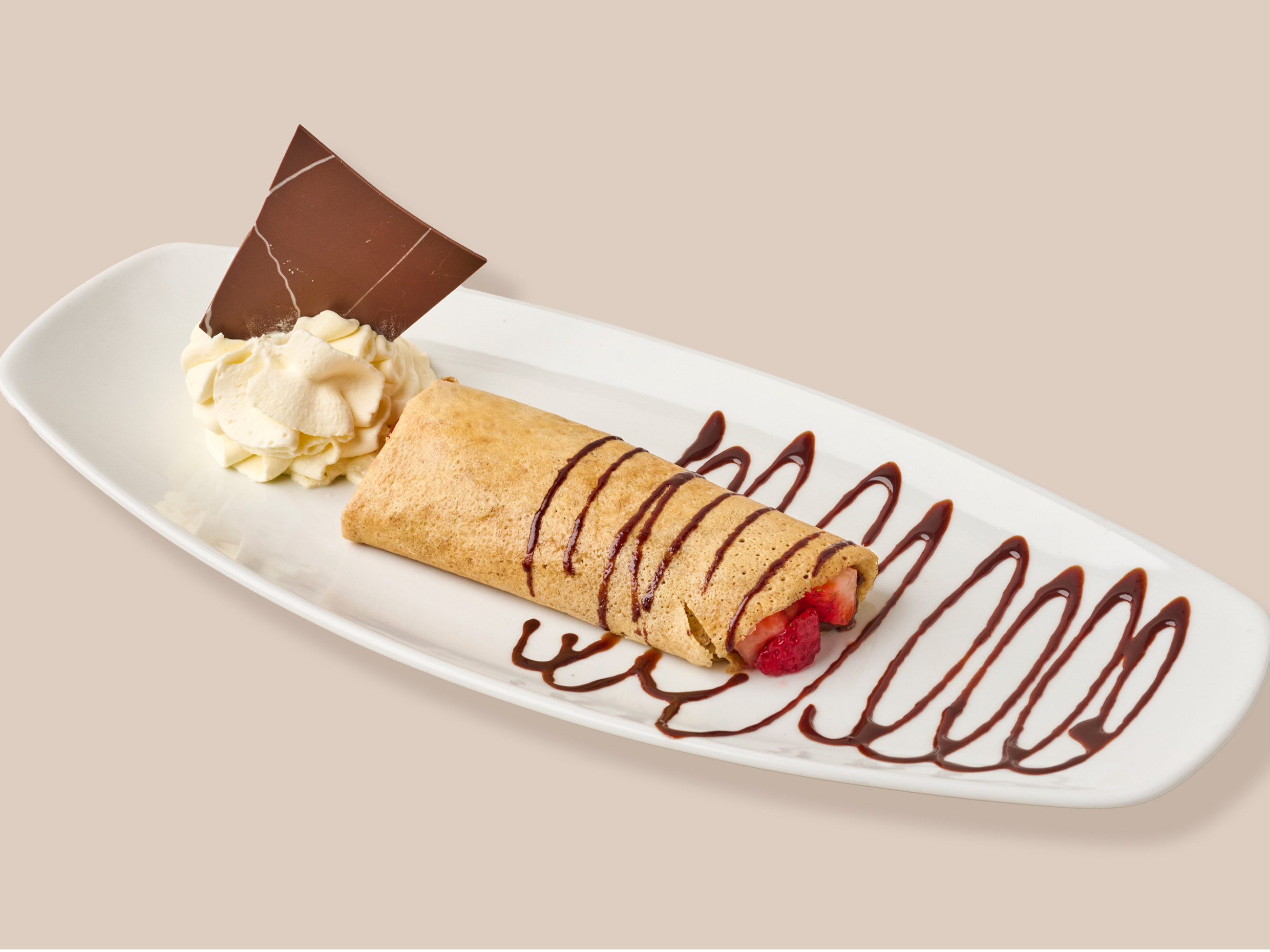 Crepe Nutella fresa banano