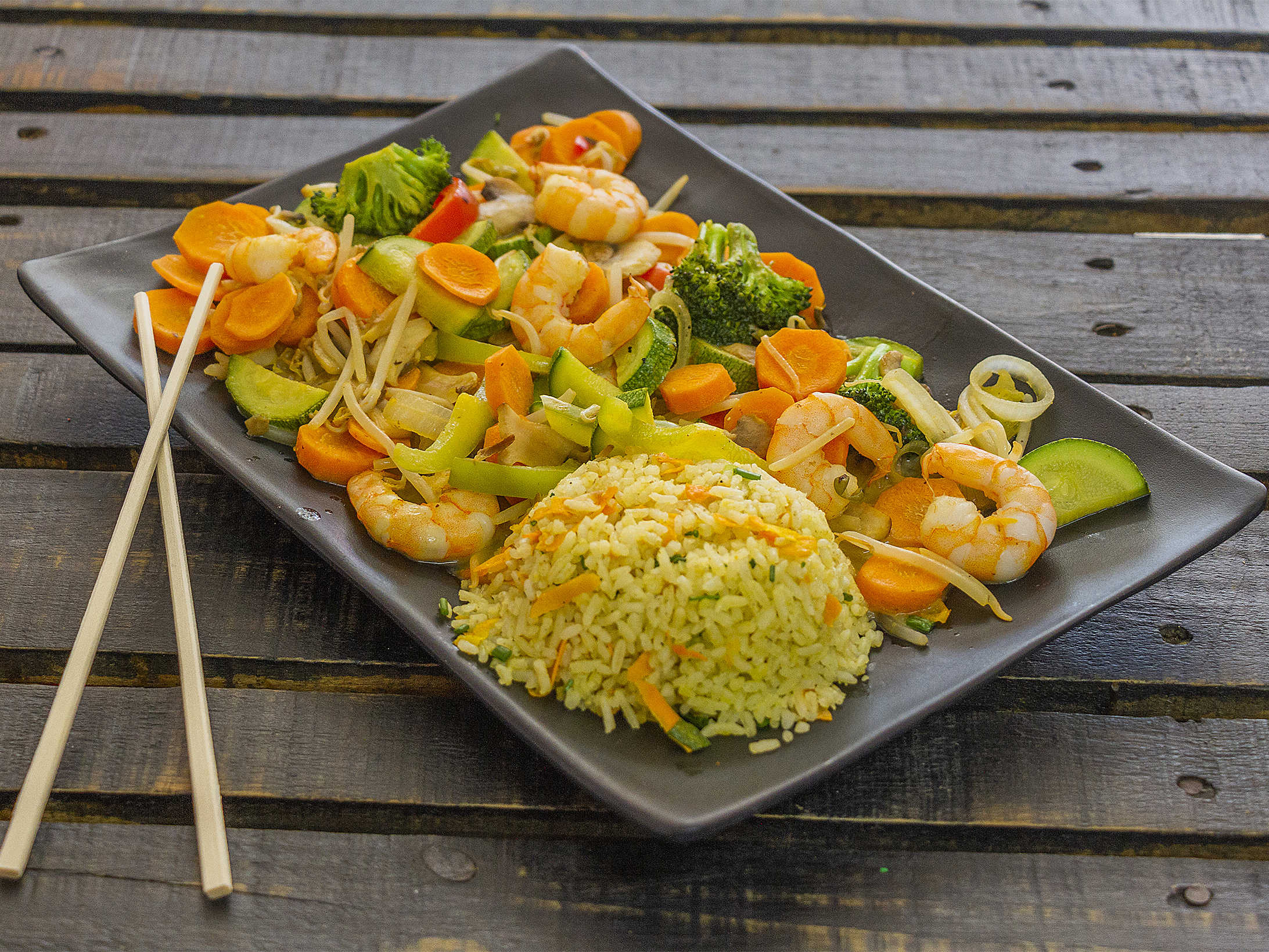 Tepanyaki camaron