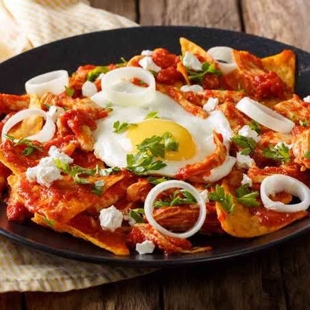 Chilaquiles Sencillos Rojos