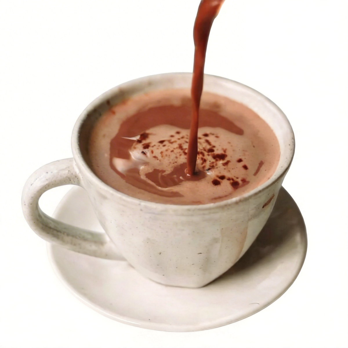 Desfrute do Chocolate Quente, entregando-se ao seu sabor intenso e apaixonante. Ele é perfeito para aquecer o corpo e a alma em dias mais frios, para acompanhar momentos de relaxamento ou simplesmente para satisfazer a sua vontade de um doce reconfortante.