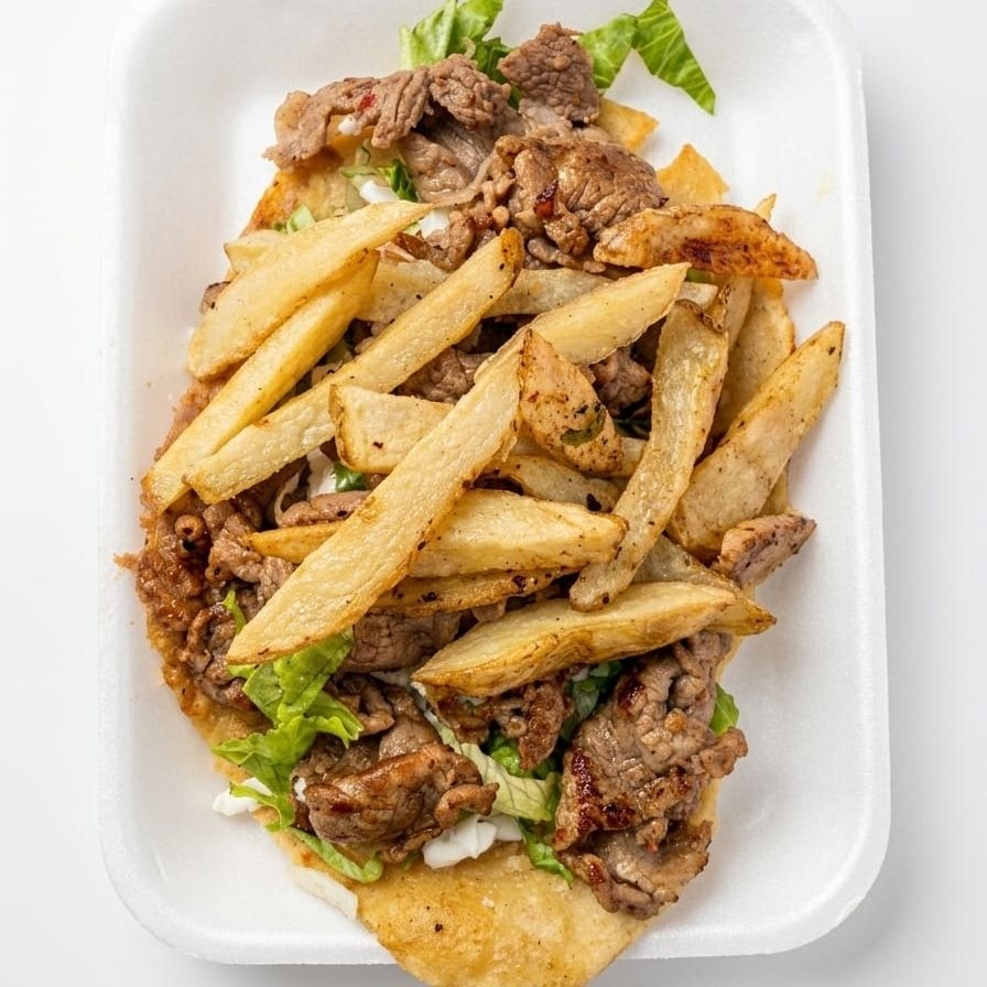 Huarache Con Bistec